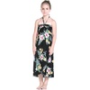 image:imageFamily Matching Hawaiian Clothes Hibiscus Black  Black Hibiscus Print  Soft Rayon Fabric  Family Matching Outfits  Vacation Ready  Luau Party WearGirl Halter