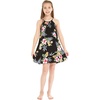 image:imageFamily Matching Hawaiian Clothes Hibiscus Black  Black Hibiscus Print  Soft Rayon Fabric  Family Matching Outfits  Vacation Ready  Luau Party WearGirl Shift