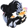 image:imageFamily Matching Hawaiian Clothes Hibiscus Black  Black Hibiscus Print  Soft Rayon Fabric  Family Matching Outfits  Vacation Ready  Luau Party WearScrunchies