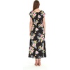 image:imageFamily Matching Hawaiian Clothes Hibiscus Black  Black Hibiscus Print  Soft Rayon Fabric  Family Matching Outfits  Vacation Ready  Luau Party WearWomen Cap Sleeve