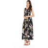 image:imageFamily Matching Hawaiian Clothes Hibiscus Black  Black Hibiscus Print  Soft Rayon Fabric  Family Matching Outfits  Vacation Ready  Luau Party WearWomen Maxi Tank