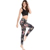 image:imageFamily Matching Hawaiian Clothes Hibiscus Black  Black Hibiscus Print  Soft Rayon Fabric  Family Matching Outfits  Vacation Ready  Luau Party WearWomen Leggings