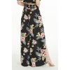image:imageFamily Matching Hawaiian Clothes Hibiscus Black  Black Hibiscus Print  Soft Rayon Fabric  Family Matching Outfits  Vacation Ready  Luau Party WearWomen Wide Leg Pants