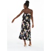 image:imageFamily Matching Hawaiian Clothes Hibiscus Black  Black Hibiscus Print  Soft Rayon Fabric  Family Matching Outfits  Vacation Ready  Luau Party WearWomen Maxi Ruffle