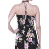 image:imageFamily Matching Hawaiian Clothes Hibiscus Black  Black Hibiscus Print  Soft Rayon Fabric  Family Matching Outfits  Vacation Ready  Luau Party WearWomen Halter