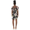 image:imageFamily Matching Hawaiian Clothes Hibiscus Black  Black Hibiscus Print  Soft Rayon Fabric  Family Matching Outfits  Vacation Ready  Luau Party WearWomen Short Rahee