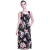 image:imageFamily Matching Hawaiian Clothes Hibiscus Black  Black Hibiscus Print  Soft Rayon Fabric  Family Matching Outfits  Vacation Ready  Luau Party WearWomen Short Tank