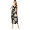 image:imageFamily Matching Hawaiian Clothes Hibiscus Black  Black Hibiscus Print  Soft Rayon Fabric  Family Matching Outfits  Vacation Ready  Luau Party WearWomen Sweet Heart Maxi