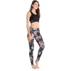 image:imageFamily Matching Hawaiian Clothes Hibiscus Black  Black Hibiscus Print  Soft Rayon Fabric  Family Matching Outfits  Vacation Ready  Luau Party WearWomen Leggings