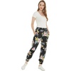 image:imageFamily Matching Hawaiian Clothes Hibiscus Black  Black Hibiscus Print  Soft Rayon Fabric  Family Matching Outfits  Vacation Ready  Luau Party WearWomen Jogger Pants