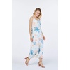 image:imageWomens Hawaiian Maxi Sweetheart Dress Signature Prints  Sweetheart Neckline Soft Rayon Fabric Signature Floral Prints Lightweight Comfort Resort Vacation WearSandy Beach Cream
