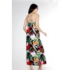 image:imageWomens Hawaiian Maxi Sweetheart Dress Signature Prints  Sweetheart Neckline Soft Rayon Fabric Signature Floral Prints Lightweight Comfort Resort Vacation WearTropical Twilight