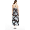 image:imageWomens Hawaiian Maxi Sweetheart Dress Signature Prints  Sweetheart Neckline Soft Rayon Fabric Signature Floral Prints Lightweight Comfort Resort Vacation WearMidnight Bloom