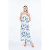 image:imageWomens Hawaiian Maxi Sweetheart Dress Signature Prints  Sweetheart Neckline Soft Rayon Fabric Signature Floral Prints Lightweight Comfort Resort Vacation WearDay Dream Bloom