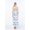 image:imageWomens Hawaiian Maxi Sweetheart Dress Signature Prints  Sweetheart Neckline Soft Rayon Fabric Signature Floral Prints Lightweight Comfort Resort Vacation WearDay Dream Bloom