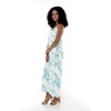 image:imageWomens Hawaiian Maxi Sweetheart Dress Signature Prints  Sweetheart Neckline Soft Rayon Fabric Signature Floral Prints Lightweight Comfort Resort Vacation WearOrchid Breeze White