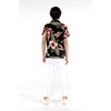 image:imageFamily Matching Hawaiian Clothes Black Rafelsia  Lightweight 100 rayon  Family matching outfits  Beach vacations  Luaus  Cruises  Family photosBoy Short Sleeve