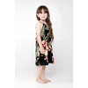 image:imageFamily Matching Hawaiian Clothes Black Rafelsia  Lightweight 100 rayon  Family matching outfits  Beach vacations  Luaus  Cruises  Family photosGirl Shift
