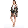 image:imageFamily Matching Hawaiian Clothes Black Rafelsia  Lightweight 100 rayon  Family matching outfits  Beach vacations  Luaus  Cruises  Family photosWomen Kimono Cardigan