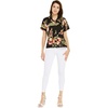 image:imageFamily Matching Hawaiian Clothes Black Rafelsia  Lightweight 100 rayon  Family matching outfits  Beach vacations  Luaus  Cruises  Family photosWomen Lady Aloha Shirt