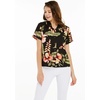 image:imageFamily Matching Hawaiian Clothes Black Rafelsia  Lightweight 100 rayon  Family matching outfits  Beach vacations  Luaus  Cruises  Family photosWomen Lady Aloha Shirt