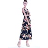 image:imageFamily Matching Hawaiian Clothes Black Rafelsia  Lightweight 100 rayon  Family matching outfits  Beach vacations  Luaus  Cruises  Family photosWomen Maxi Tank