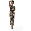 image:imageFamily Matching Hawaiian Clothes Black Rafelsia  Lightweight 100 rayon  Family matching outfits  Beach vacations  Luaus  Cruises  Family photosWomen Maxi Rahee