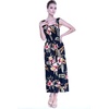 image:imageFamily Matching Hawaiian Clothes Black Rafelsia  Lightweight 100 rayon  Family matching outfits  Beach vacations  Luaus  Cruises  Family photosWomen Maxi Tank