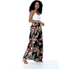image:imageFamily Matching Hawaiian Clothes Black Rafelsia  Lightweight 100 rayon  Family matching outfits  Beach vacations  Luaus  Cruises  Family photosWomen Wide Leg Pants