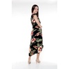 image:imageFamily Matching Hawaiian Clothes Black Rafelsia  Lightweight 100 rayon  Family matching outfits  Beach vacations  Luaus  Cruises  Family photosWomen Wrap Ruffle