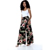 image:imageFamily Matching Hawaiian Clothes Black Rafelsia  Lightweight 100 rayon  Family matching outfits  Beach vacations  Luaus  Cruises  Family photosWomen Wide Leg Pants