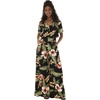 image:imageFamily Matching Hawaiian Clothes Black Rafelsia  Lightweight 100 rayon  Family matching outfits  Beach vacations  Luaus  Cruises  Family photosWomen Wide Legged Jumpsuit