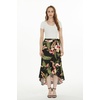 image:imageFamily Matching Hawaiian Clothes Black Rafelsia  Lightweight 100 rayon  Family matching outfits  Beach vacations  Luaus  Cruises  Family photosWomen Wrap Ruffle Skirt