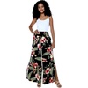 image:imageFamily Matching Hawaiian Clothes Black Rafelsia  Lightweight 100 rayon  Family matching outfits  Beach vacations  Luaus  Cruises  Family photosWomen Wide Leg Pants
