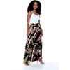 image:imageFamily Matching Hawaiian Clothes Black Rafelsia  Lightweight 100 rayon  Family matching outfits  Beach vacations  Luaus  Cruises  Family photosWomen Wide Leg Pants