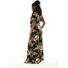 image:imageFamily Matching Hawaiian Clothes Black Rafelsia  Lightweight 100 rayon  Family matching outfits  Beach vacations  Luaus  Cruises  Family photosWomen Wide Legged Jumpsuit