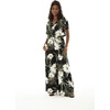 image:imageMatchable Couple Hawaiian Shirt or Jumpsuit Signature Prints Orchid Breeze  Sold Individually Matchable Couple Collection Soft Rayon Fabric Signature Tropical Prints Vacation ReadyWomen Wispy Cereus Black