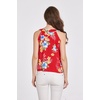 image:imageCouple Matching Hawaiian Luau Outfit Aloha Shirt and Tank Top in Hibiscus in 3 ColorsHibiscus Red