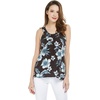 image:imageCouple Matching Hawaiian Luau Outfit Aloha Shirt and Tank Top in Hibiscus in 3 ColorsMidnight Bloom