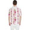 image:imageCouple Matching Hawaiian Luau Outfit Aloha Shirt and Tank Top in Hibiscus in 3 ColorsPink Hibiscus Vine