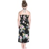 image:imageGirl Butterfly Dress in Hibiscus Black
