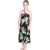 image:imageGirl Butterfly Dress in Hibiscus Black