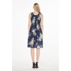 image:imageMatchable Couple Hawaiian Luau Shirt or Tank Dress in Pineapple Garden NavyWomen Pineapple Garden Navy