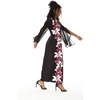 image:imageMatchable Couple Hawaiian Shirt or Maxi Spandex Dress Signature Prints  Sold Individually Spandex Stretchy Lightweight Breathable Fabric Signature Tropical Prints Vacation ReadyWomen Watercolor Orchid Black Pink