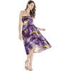 image:imageMatchable Couple Hawaiian Shirt or Dress Signature Prints Sunset  Sold Individually Matchable Couple Collection Soft Comfortable Fabric Signature Tropical Prints Vacation ReadyWomen Sunset Purple