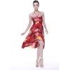 image:imageMatchable Couple Hawaiian Shirt or Dress Signature Prints Sunset  Sold Individually Matchable Couple Collection Soft Comfortable Fabric Signature Tropical Prints Vacation ReadyWomen Sunset Red