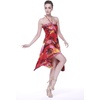 image:imageMatchable Couple Hawaiian Shirt or Dress Signature Prints Sunset  Sold Individually Matchable Couple Collection Soft Comfortable Fabric Signature Tropical Prints Vacation ReadyWomen Sunset Red
