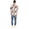 image:imageMatchable Couple Hawaiian Shirt or Dress Signature Prints Sunset  Sold Individually Matchable Couple Collection Soft Comfortable Fabric Signature Tropical Prints Vacation ReadyMen Neon Sunset Pink