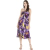 image:imageMatchable Couple Hawaiian Shirt or Dress Signature Prints Sunset  Sold Individually Matchable Couple Collection Soft Comfortable Fabric Signature Tropical Prints Vacation ReadyWomen Sunset Purple