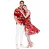 image:imageMatchable Couple Hawaiian Shirt or Dress Signature Prints Sunset  Sold Individually Matchable Couple Collection Soft Comfortable Fabric Signature Tropical Prints Vacation ReadyMen Sunset Red